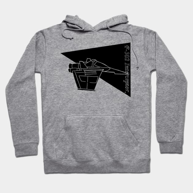 SG1 F-302 Interceptor Hoodie by Joseph Baker